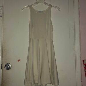 White Sleeveless Cotton On Dress
